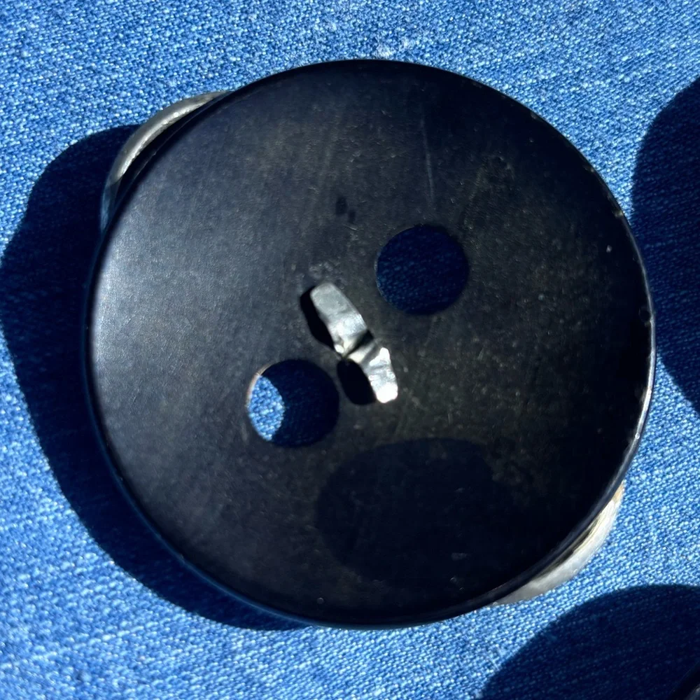Vintage Bakelite & Rhinestone Buckles - Picture 7 of 11